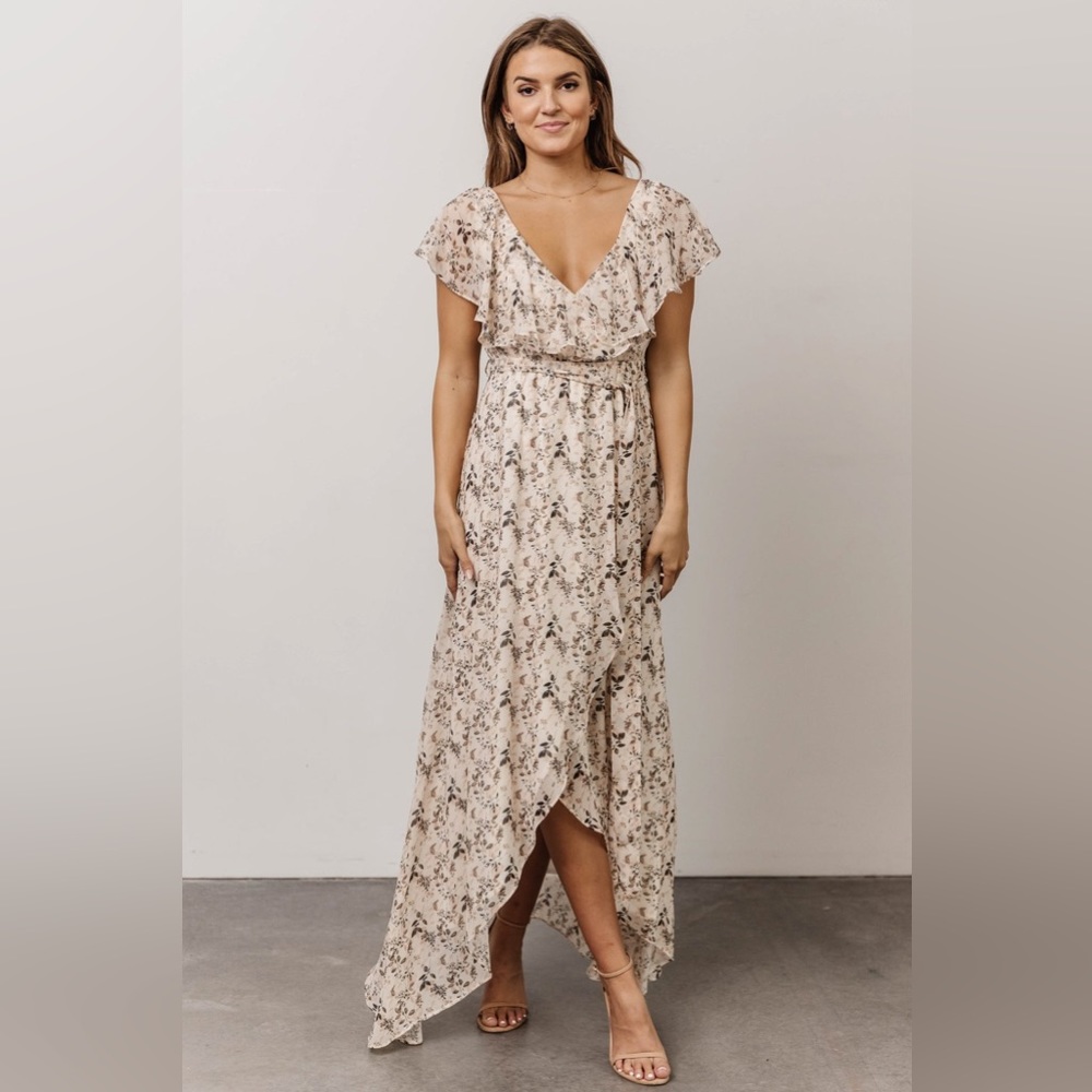Baltic Born Katya Ruffle Maxi Dress